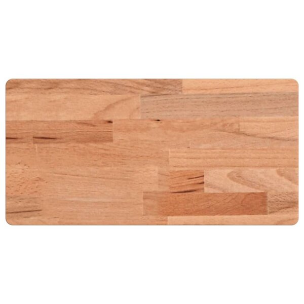 vidaXL Étagère murale 40x20x2 5 cm bois massif de hêtre