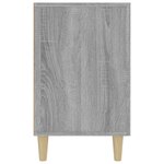 vidaXL Buffet sonoma gris 100x36x60 cm bois d'ingénierie