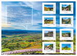 Collector 8 timbres - Ardèche - Paysages d'exception à collectionner - Lettre Verte