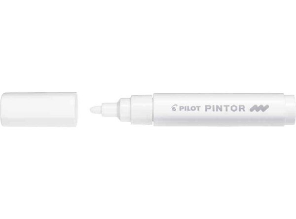 Marqueur à pigment PINTOR, medium, blanc PILOT