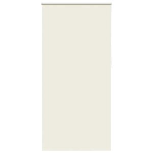 vidaXL Store enrouleur occultant blanc cassé 105x230 cm largeur tissu