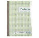 Manifold Factures 21x14 8cm 50 Feuillets Dupli Autocopiants - Motif  - X 10 - Exacompta