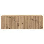 vidaXL Meuble TV mural 98 x 41 x 30 cm Chêne artisanal