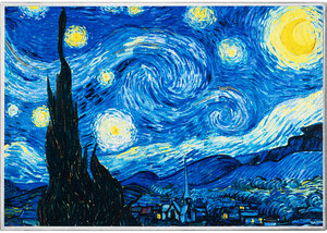 Monnaie STARRY NIGHT Van Gogh Art Gallery 1 Oz Argent 1000 Francs Cameroon 2026