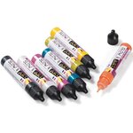 Peinture slow & art - bleu pailleté - 30 ml