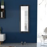 vidaXL Miroir mural style baroque 140x50 cm noir