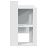 vidaXL Bureau blanc 103 5x56 5x94 cm bois d'ingénierie