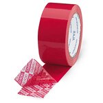 Ruban adhésif haute sécurité rouge raja 50 mm x 50 m (lot de 3)