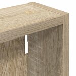 vidaXL Armoire murale de salle de bain Chêne Sonoma 40 x 10 x 60 5 cm