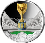 Monnaie FIFA WORLD CUP TROPHY FIFA World Cup Champions Metal 50 Cents Solomon Islands 2026