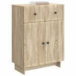 vidaXL Buffet Chêne Sonoma 66 x 34 5 x 90 cm Bois d'ingénierie
