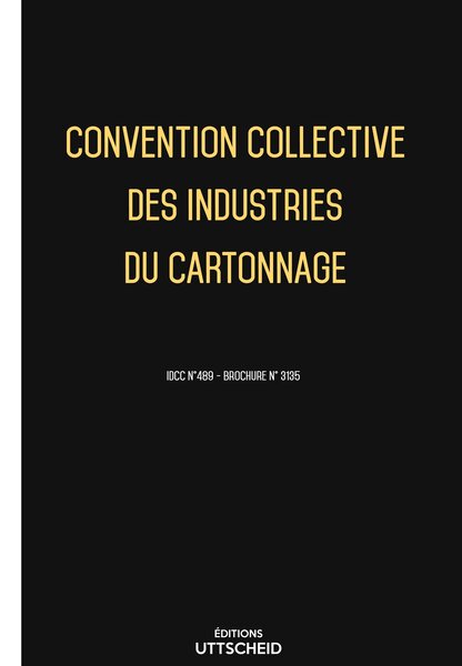 14/08/2023 dernière mise à jour. Convention collective des industries du cartonnage uttscheid