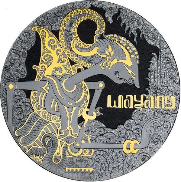 Pièce de monnaie en Argent 2 Dollars g 31.1 (1 oz) Millésime 2024 WAYANG PUPPET THEATRE