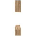 vidaXL Ensemble meuble TV 5 Pièces chêne artisanal 100 x 30 x 30 cm