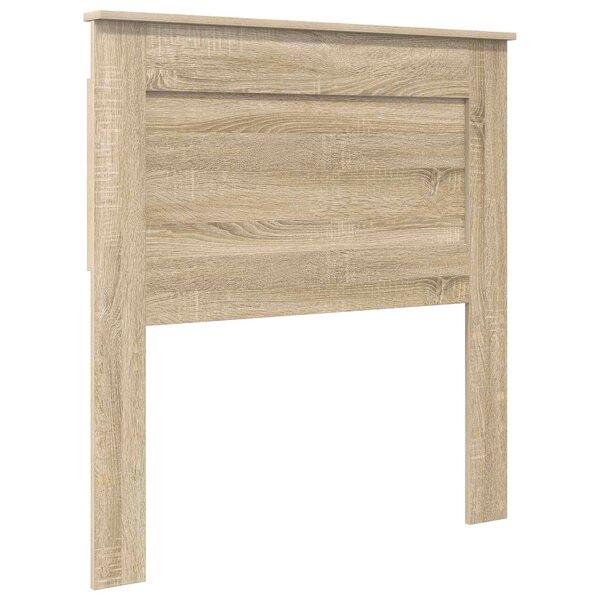 vidaXL Tête de lit Chêne Sonoma 80 cm Bois d'ingénierie