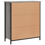 vidaXL Buffet sonoma gris 70x30x80 cm bois d'ingénierie
