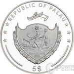 Pièce de monnaie en Argent 5 Dollars g 31.1 (1 oz) Millésime 2016 Lunar Skulls LUNAR SKULLS