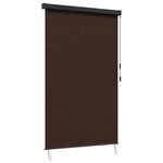 vidaXL Store enrouleur Marron 60 x 250 cm Tissu et Aluminium