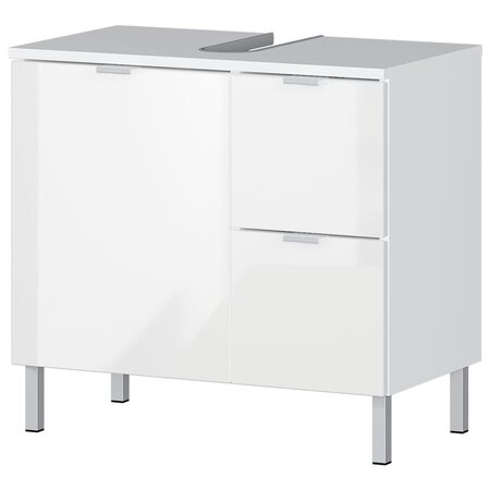 Germania Armoire de plancher sous-lavabo GW-Mauresa 34x60x56 cm Blanc