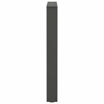 vidaXL Pieds de table à manger en forme de V 2 pièces Anthracite 60 x (72-73 3) cm Acier