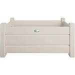 Bacs à fleurs rectangulaires (lot de 2)