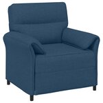 vidaXL Canapé 100  polyester  cadre en métal  MDF  Contreplaqué