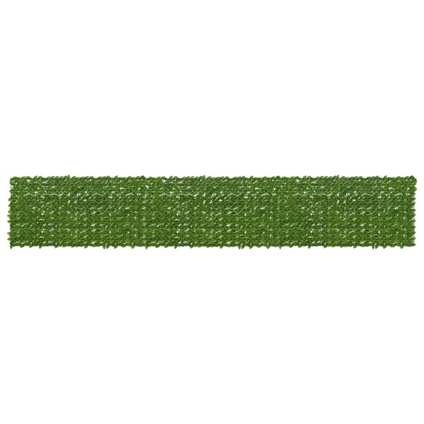 vidaXL Écran de balcon avec feuilles Vert et jaune 600 x 100 cm