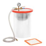 Vidaxl chambre sous vide acier inoxydable 22 7 l