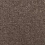 vidaXL Repose-pied Taupe 78x56x32 cm Tissu