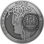 Pièce de monnaie en Argent 10 Euro g 62.2 (2 oz) Millésime 2022 Stanislaw Lem Master of Science Fiction SOLARIS