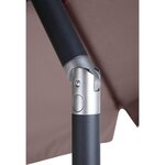 Madison Parasol Lanzarote 250 cm Rond Taupe