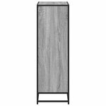 vidaXL Bibliothèque sonoma gris 60x35x107 5 cm bois d'ingénierie