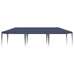 vidaXL Tente de réception 4x9 m bleu