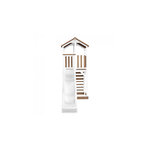 AXI Beach Tower Marron Blanc Toboggan Blanc