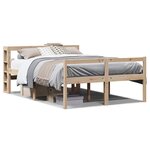 vidaXL Lit pour personne âgée avec tête de lit sans matelas 120x200 cm