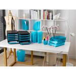 Porte-revues The Magazine Chromaline - Turquoise - X 3 - Exacompta