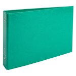 Classeur Rigide Rembordé Pour Fiches Bristol 125x200mm 2 Anneaux 25mm Iderama - Couleurs Assorties - X 10 - Exacompta