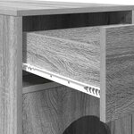 vidaXL Maison pour chat Gris Sonoma 72 x 42.5 x 70 cm