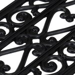 vidaXL Marches d'escalier 5 Pièces 25x75 cm caoutchouc