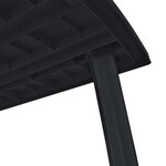 vidaXL Table de jardin Anthracite 216x90x72 cm Plastique