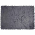 vidaXL Tapis en fausse Tafalla Anthracite 120 x 170 cm Polyester