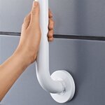 Ridder barre d'appui de sécurité 45 cm aluminium blanc a00145101