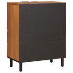 vidaXL Buffet avec stockage Finition Acacia Brun 60 x 33 x 75 cm