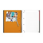 Cahier Activebook spiralé A4+ 160 p 90g petits carreaux OXFORD