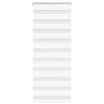 vidaXL Store zèbre blanc 65x150 cm largeur du tissu 60 9 cm polyester