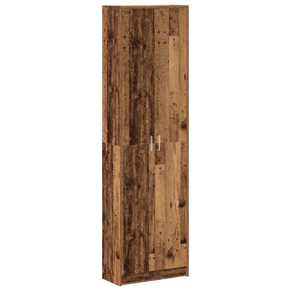 vidaXL Armoire Bois ancien 55 x 25 x 189 cm Bois d'ingénierie