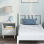 vidaXL Matelas Blanc 120 x 60 cm Mousse
