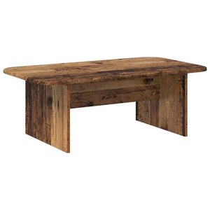 vidaXL Table basse Bois ancien 93 x 53 x 33 cm Bois d'ingénierie