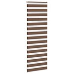 vidaXL Store zèbre marron 80x200 cm largeur du tissu 75 9 cm polyester