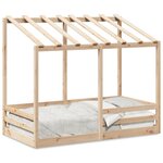 vidaXL Lit pour enfants sans matelas 80x160 cm bois massif de pin